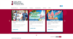 Desktop Screenshot of grupopenafiel.com.mx