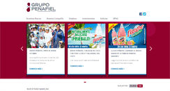 Desktop Screenshot of grupopenafiel.com